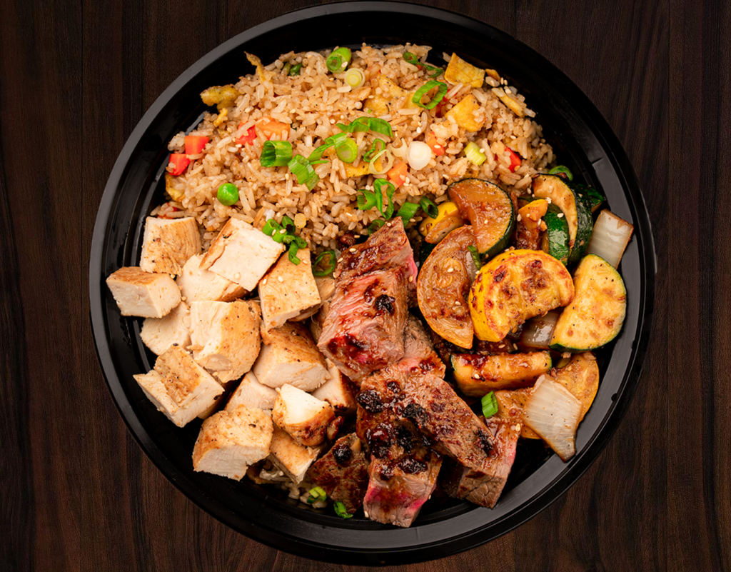 Hibachi Steak Chicken Combo Bowl Hibachi Plus
